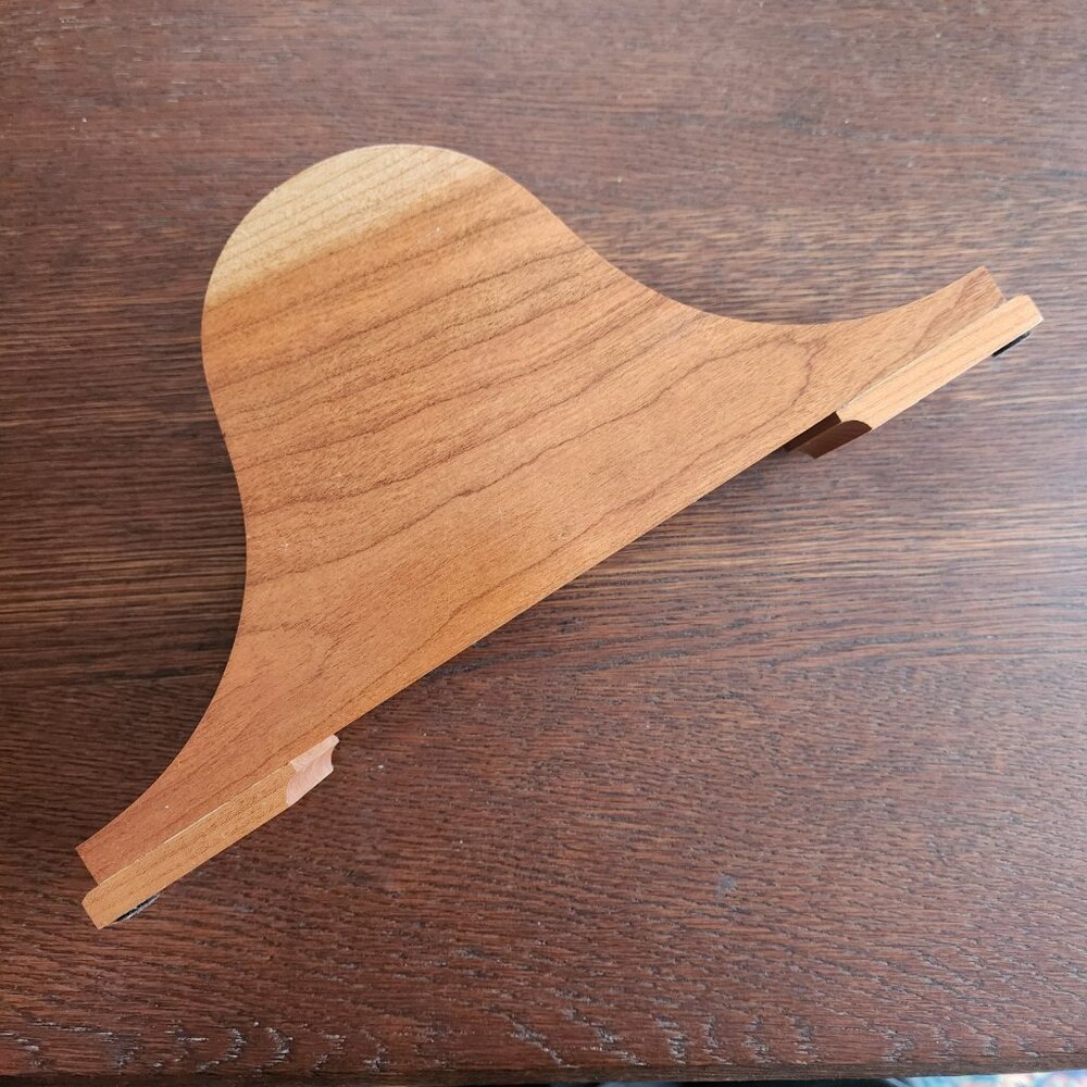 University Of New Hampshire Wooden Madison Cherry Mantle Desk Clock UNH NH WORKS - Picture 6 of 10